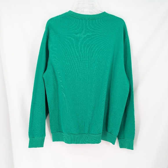 The Grinch Christmas Crewneck Sweatshirt Green Size Large Unisex - Picture 4 of 6